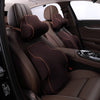 Car Seat Head Neck Rest Massage Auto Pillow Space Memory Neck Headrest Car Cover Vehicular Pillow Seat Headrest Accessories