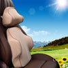 Car Seat Head Neck Rest Massage Auto Pillow Space Memory Neck Headrest Car Cover Vehicular Pillow Seat Headrest Accessories