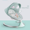 Electric Baby Rockers and Bouncers with Remote Control,Comfort Swing Chair for Newborn Infant Baby with Soothing Music and Canopy Toys, Automatic Cradle Bed