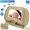 Car Headrest MP4 Monitor / Multi media Player / Seat back MP4 / USB SD MP3 MP5 FM Built-in Speakers Universal 7 inch
