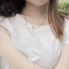 Wave Heart Necklace Romantic Love Electrocardiogram Pulse Charm