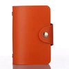 Fashion PU Leather Function 24 Bits Card Case Business Card Holder Men Women Credit Passport Card Bag ID Passport Card Wallet