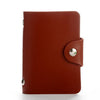 Fashion PU Leather Function 24 Bits Card Case Business Card Holder Men Women Credit Passport Card Bag ID Passport Card Wallet