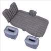 Car Inflatable Air Mattress Camping Swimming Unversal Travel Rear Seat Bed Auto Sleep Airbed Car Covers Kamp Black Beige