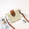 2019 Square Round Straw Bag Handbags Women Summer Rattan Bag Handmade Woven Beach