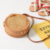 2019 Square Round Straw Bag Handbags Women Summer Rattan Bag Handmade Woven Beach
